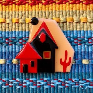 Vintage 1990s House Pin